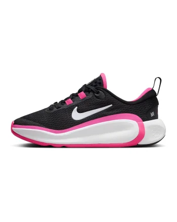 Pantofi de plasa pentru alergare Infinity Flow, Negru/Fucsia