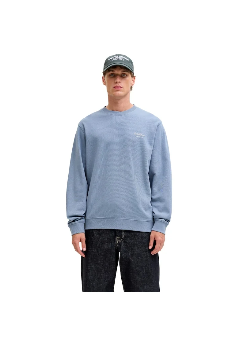 Bluza JACK &JONES Archive Graphic Crew 53573, Albastru