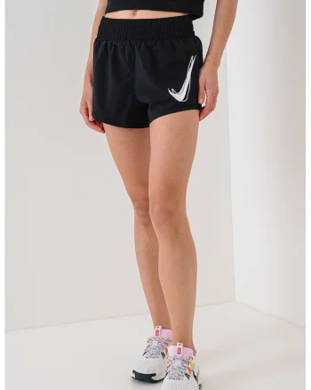 Pantaloni scurti cu Dri Fit pentru alergare One, Alb/Negru