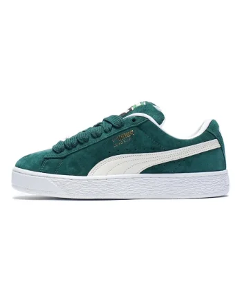 Pantofi sport barbati,  Suede XL, piele intoarsa, verde, marime