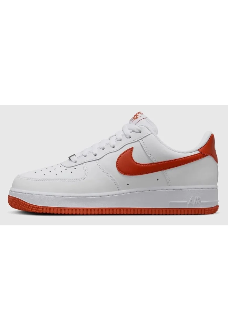 Pantofi sport barbati,  Air Force 1 Low, piele naturala, alb, marime