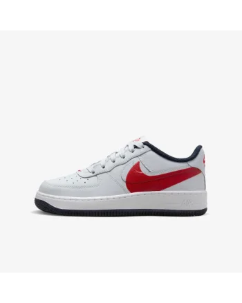 Pantofi sport dama  Air Force 1 Low "Grey/Big Red Swoosh", 38EU, FQ4118-001