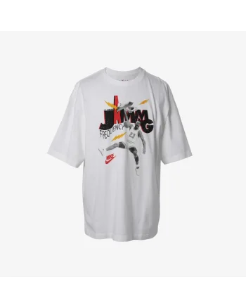 Tricou, model Jamming Frequency, alb, Alb