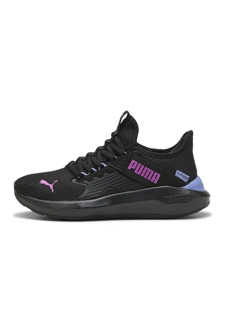 Pantofi Softride Enzo 5 mid-cut pentru alegare, Albastru pastel/Negru/Fucsia