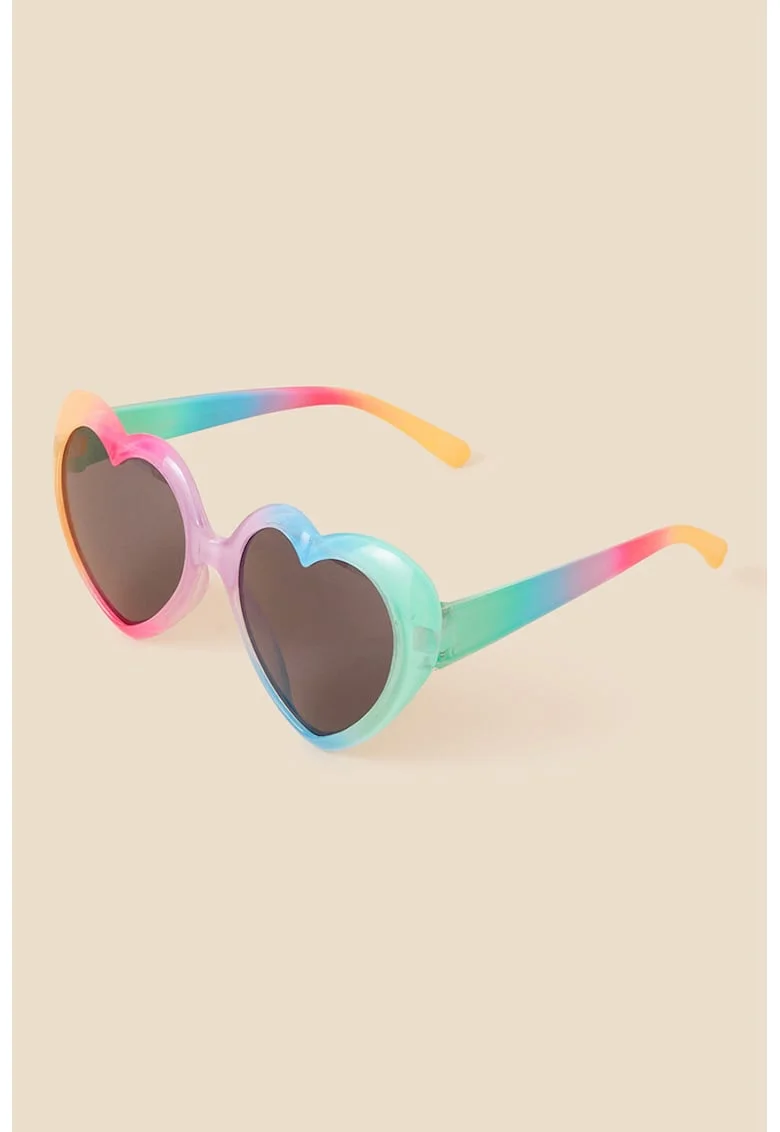 Ochelari de soare in forma de inima, Multicolor