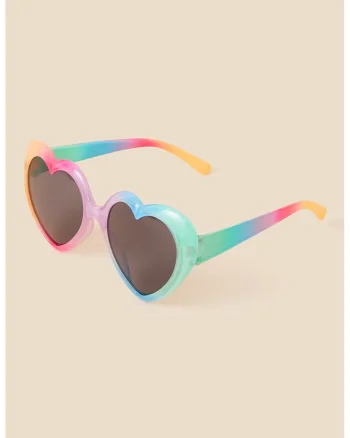 Ochelari de soare in forma de inima, Multicolor