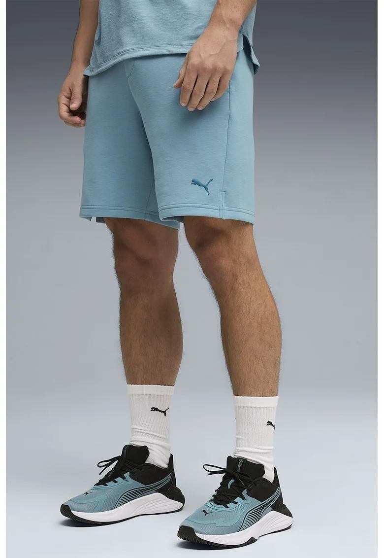 Pantaloni scurti cu snur pentru fitness Cloudspun 7, Turcoaz inchis