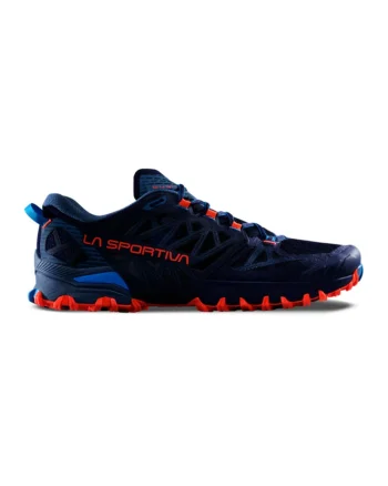 Pantofi low-cut Bushido III Wide pentru alergare, Albastru inchis/Portocaliu mandarina/Bleumarin