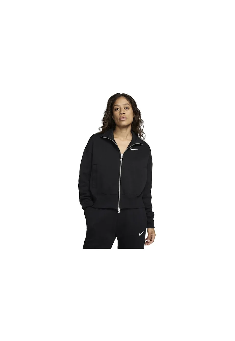 Bluza trening  Phnx Flc Os Trk Jkt FZ3204010 Femei Negru, Negru