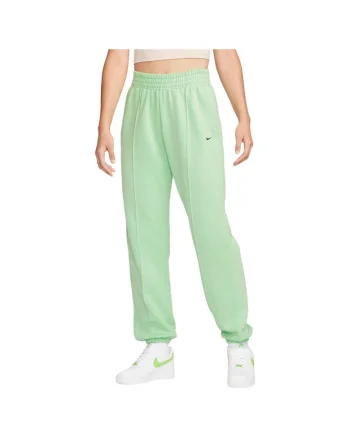 Pantaloni sport dama FZ4632,  Bumbac/Poliester, Verde