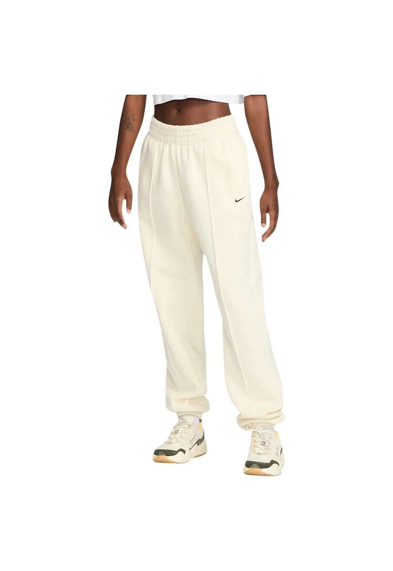 Pantaloni sport dama FZ4632,  Bumbac/Poliester, Galben,