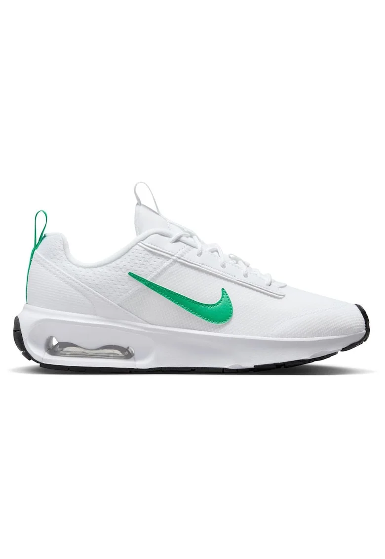 Pantofi sport  Air Max INTRLK Lite, alergare, alb-verde, material textil/plasa