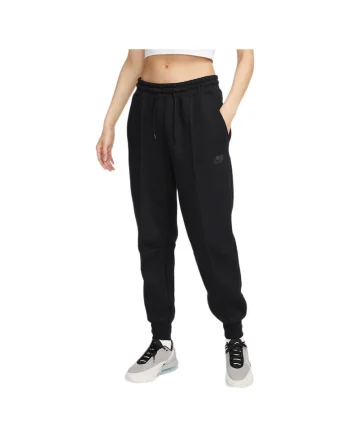 Pantaloni sport dama FB8330,  Bumbac/Poliester, Negru