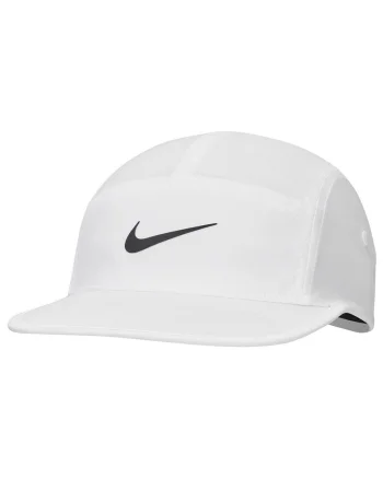 Sapca sport  Dri-FIT Fly, poliester, elastic, alb