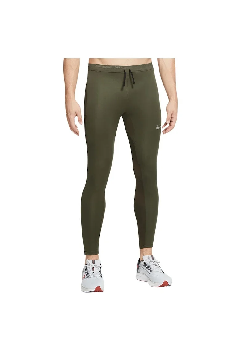 Pantaloni sport barbati DD6229,  Poliester, Verde,
