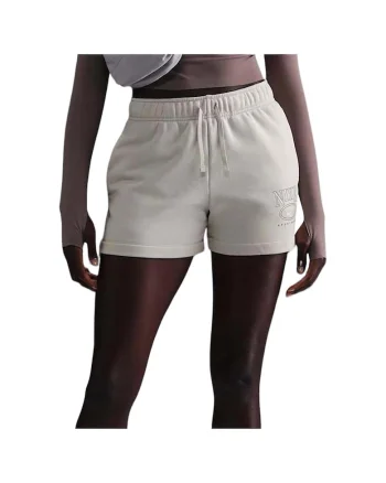 Pantaloni sport scurti dama HJ1282,  Bumbac/Poliester, Gri