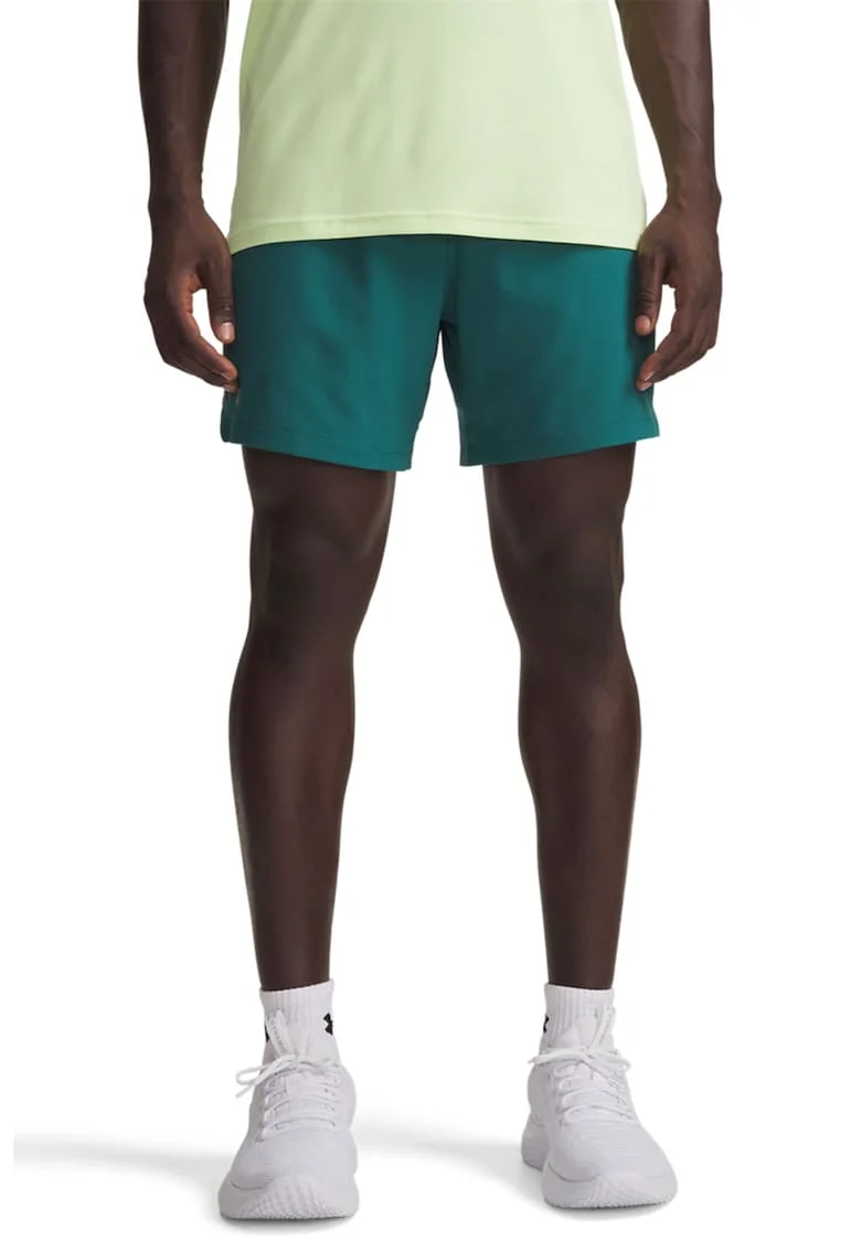 Pantaloni scurti pentru fitness Vanish, Verde/Negru