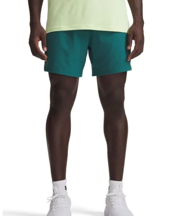 Pantaloni scurti pentru fitness Vanish, Verde/Negru