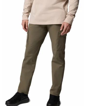 Pantaloni cargo pentru trekking Roc, Kaki/Kaki inchis/Verde feriga