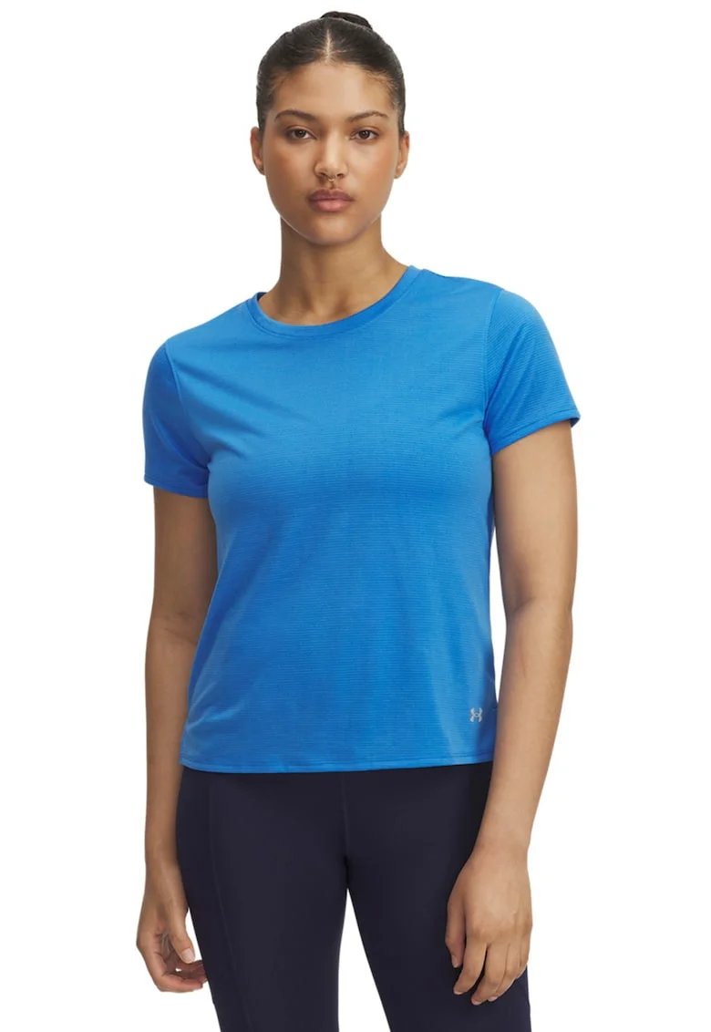 Tricou pentru alergare Launch, Albastru pastel