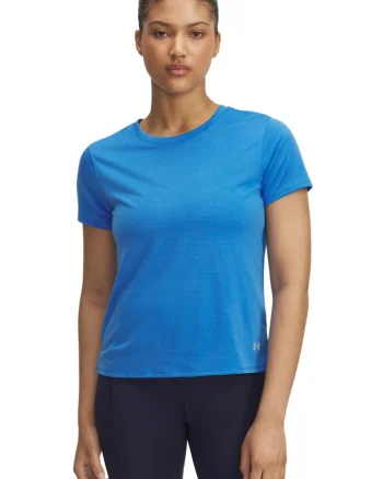 Tricou pentru alergare Launch, Albastru pastel