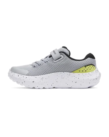 Pantofi BPS Surge 4 pentru alergare, Gri deschis/Alb optic/Verde fistic