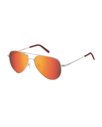 Ochelari de soare aviator, Visiniu/Argintiu