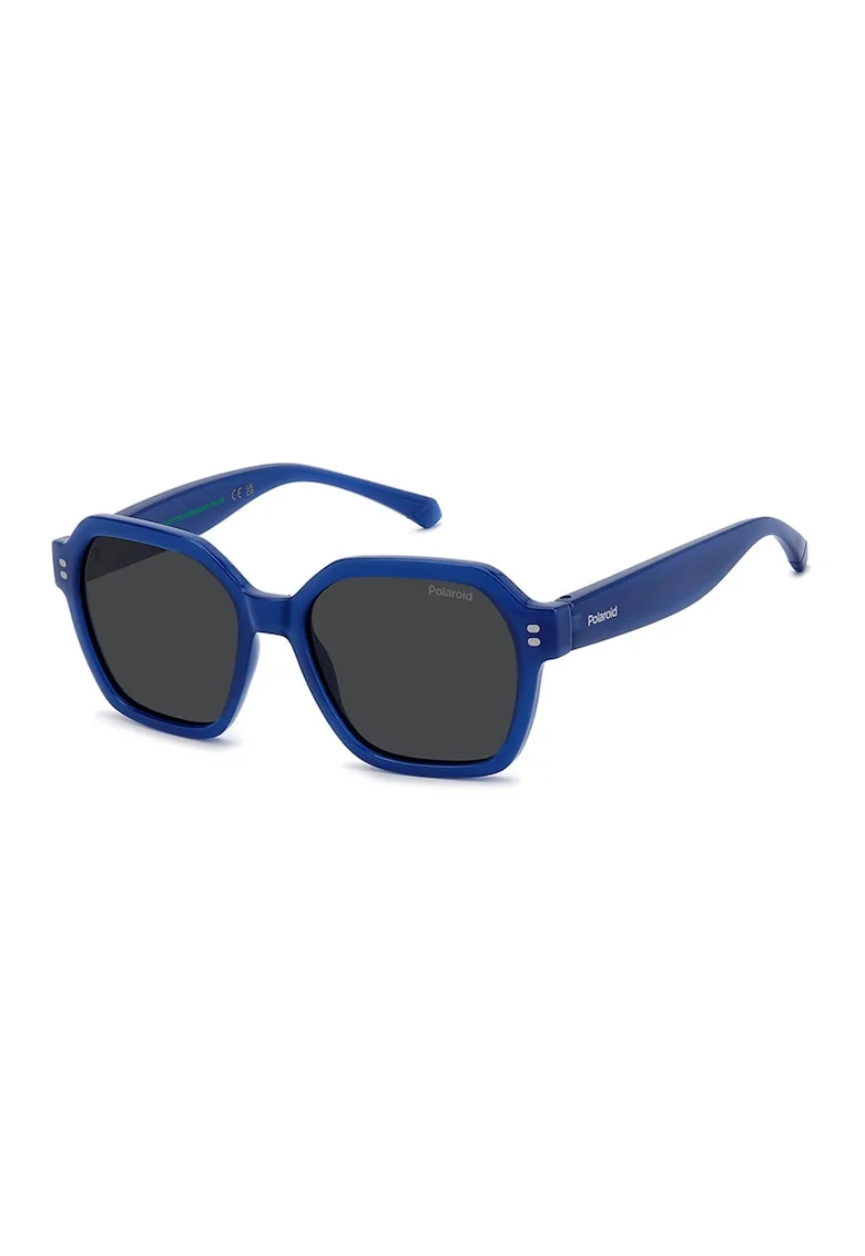 Ochelari de soare dreptunghiulari polarizati, Bleumarin