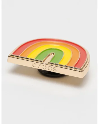 Talisman in forma de curcubeu Jibbitz™, Rosu/Portocaliu/Galben pal