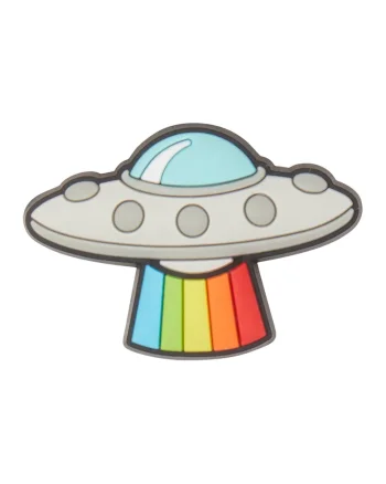 Talisman in forma de U.F.O. pentru saboti, Rosu/Gri/Albastru deschis