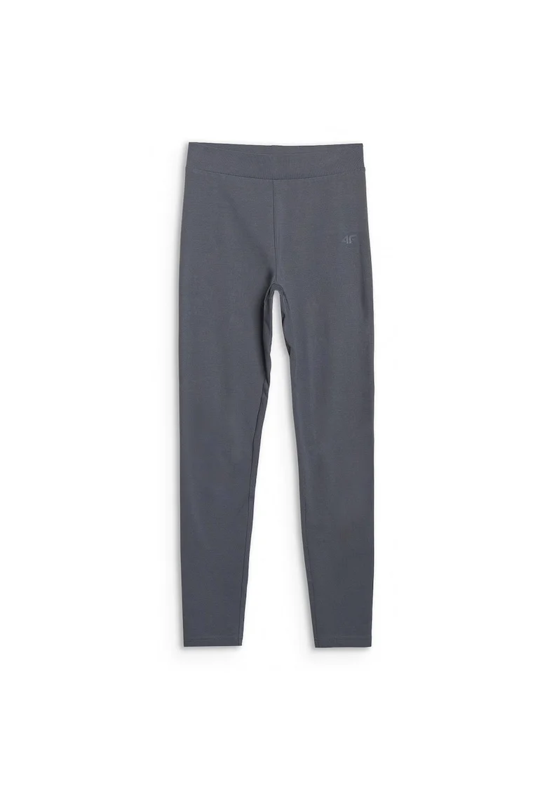 Colanti  slim fit, inalta, antracit, Gri antracit