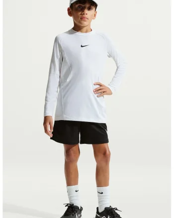 Pantaloni scurti cu Dri-Fit si buzunare pentru fitness, Alb/Negru
