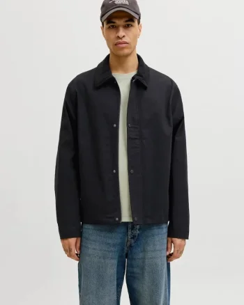 Jacheta Graham Worker, barbati, Regular fit, Negru