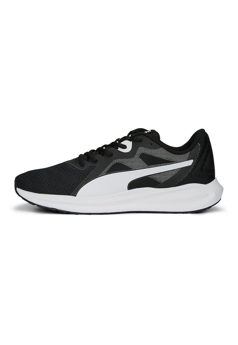 Pantofi cu garnituri de plasa pentru alergare Twitch Runner Fresh, Negru