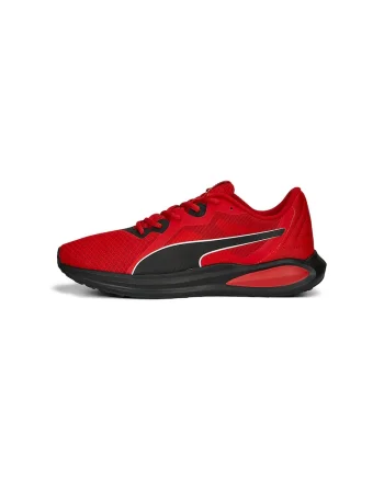 Pantofi cu garnituri de plasa pentru alergare Twitch Runner Fresh, Rosu/Negru