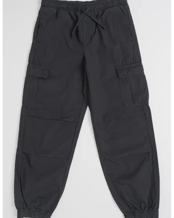 Pantaloni cargo conici, Negru