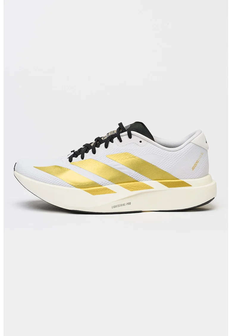 Pantofi Adizero Evo pentru alergare, Alb/Auriu
