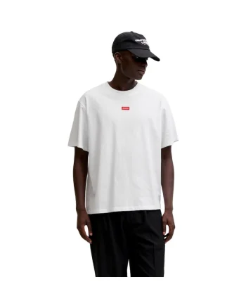 Tricou JACK &JONES Club Badge 60242, Alb
