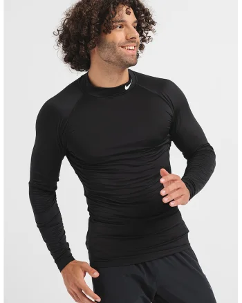Bluza cu maneci raglan si tehnologie Dri-FIT pentru fitness Pro, Negru