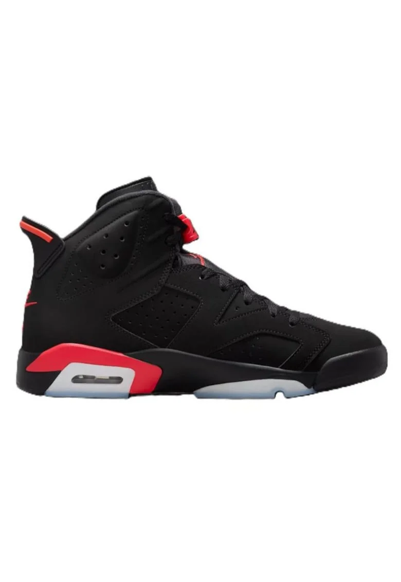 Pantofi sport barbati  AIR JORDAN 6 RETRO, Sintetic, Negru, Negru
