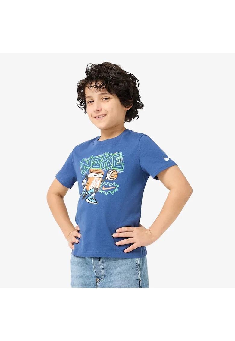 Tricou  NKB CHALKY BOXY BBALL TEE-86N843-C54
