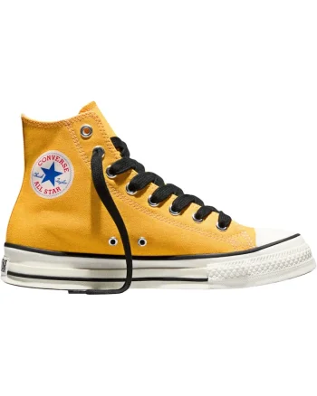 Pantofi sport  Chuck Taylor All Star Throwback High Top Gold Palm 60557, Galben