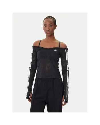 Bluza sport dama  slim fit, negru, poliester reciclat