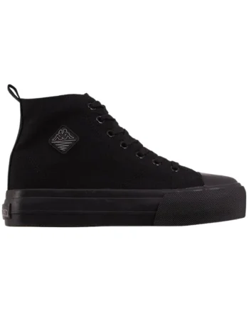 Pantofi sport dama  Viska OC, negru, textil, talpa inaltata