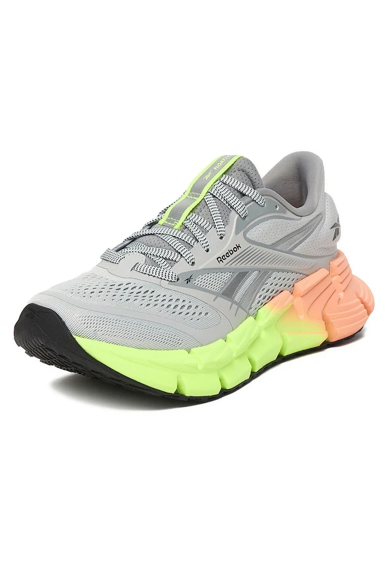 Pantofi sport,  alergare, gri, tesatura