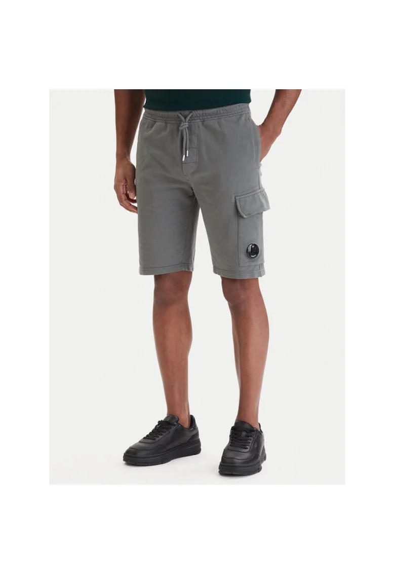 Pantaloni sport barbati,  bumbac , gri