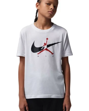 Tricou  Jumpman Swoosh Intersectio 60348, Alb