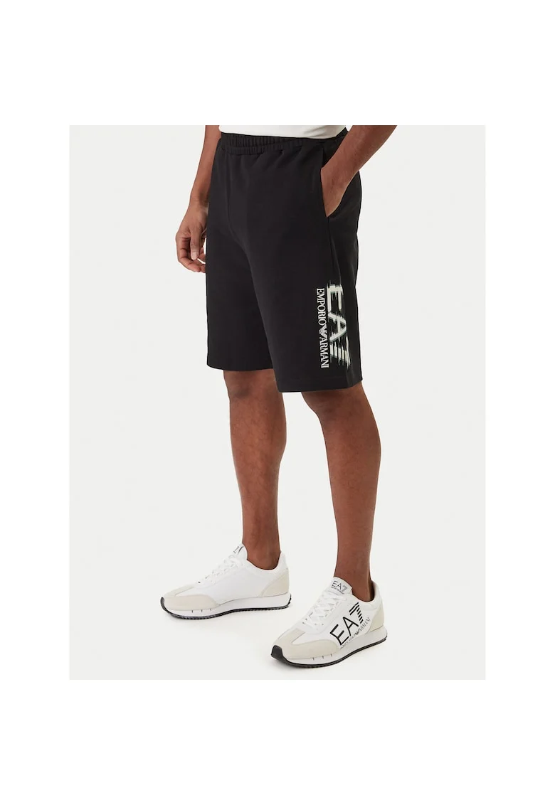 Pantaloni sport barbati,  bumbac, negru,