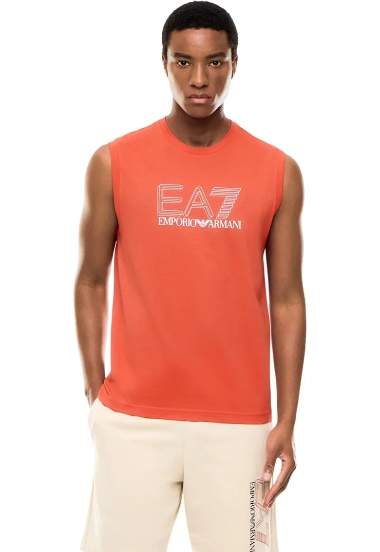 Maiou  EA7 Visibility Tank Top 61053, Portocaliu