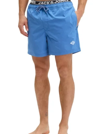 Short JACK &JONES Maui Surf Double Swim 61372, Albastru